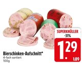 EDEKA - Bierschinken-Aufschnitt Angebot im Prospekt Bierschinken-Aufschnitt bei EDEKA im Prospekt "" für 1,29 €