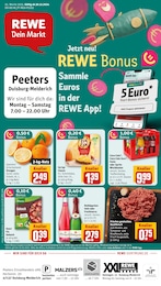 REWE Prospekt "Dein Markt" für Duisburg, 32 Seiten, 30.12.2024 - 04.01.2025