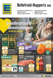 Discounter Prospekt von EDEKA Aachen EDEKA Prospekt: "Aktuelle Angebote", 24 Seiten, 04.12.2023 - 09.12.2023