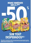 Intermarché Contact Labrit - Promo -50% remise immédiate sur le 2ème sur tout Desperados Promo -50% remise immédiate sur le 2ème sur tout Desperados à dans le catalogue Intermarché Contact à Labrit
