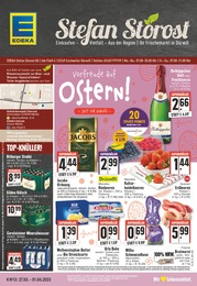 Discounter Prospekt von EDEKA Eschweiler EDEKA Prospekt: "Aktuelle Angebote", 28 Seiten, 27.03.2023 - 01.04.2023