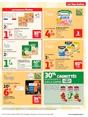Promos Saumon dans le catalogue "LES TOPS DE LA RENTRÉE" de Auchan Supermarché Saumon en promo dans le catalogue Auchan Supermarché à la page 3