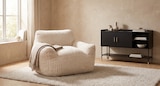 Fauteuil compressé Muzzo fourrure côtelée - Maxi Bazar à Aulnay-sous-Bois Fauteuil compressé Muzzo fourrure côtelée en promo chez Maxi Bazar Aulnay-sous-Bois à 99,99 €