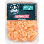 Queues de crevettes natures décortiquées ASC CARREFOUR Le Marché en promo chez Carrefour Market Colombes à 4,00 €