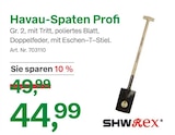 BayWa AG Cham - Havau-Spaten Profi Angebot im Prospekt Havau-Spaten Profi bei BayWa AG im Cham Prospekt für 44,99 €