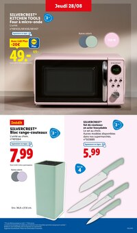 Promotion Range-Couverts dans le prospectus Lidl, valable du 25/08/2025 au 28/08/2025 Promo Range-Couverts dans le catalogue Lidl du moment à la page 37