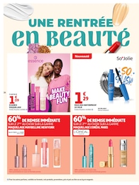 Prix et réduction Maquillage dans le prospectus Auchan Hypermarché en cours Offre Maquillage dans le catalogue Auchan Hypermarché du moment à la page 26