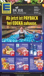 EDEKA Prospekt für Würzburg mit 28 Seiten EDEKA Prospekt "Wir lieben Lebensmittel!" für Würzburg, 28 Seiten, 07.01.2025 - 11.01.2025