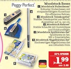 Woodstock Stubenbesen oder Woodstock Teleskopstiel oder Woodstock Kehrset oder Woodstock Spülbürsten-Set oder Woodstock Nagelbürsten-Set Angebote von Peggy Perfect bei Marktkauf Fürth für 1,99 €