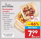 Backpapierschalen im Netto Marken-Discount Prospekt Backpapierschalen von Ruh's KOCHWERK im aktuellen Netto Marken-Discount Prospekt für 7,99 €