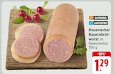 Hausmacher Bauernbratwurst bei E center im Biberach Prospekt für 1,29 €