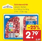 Schinkenwürfel 2 x 125 g Angebot in Bachzelten Schinkenwürfel 2 x 125 g im aktuellen Prospekt bei Netto Marken-Discount in Bachzelten