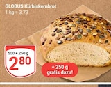 Kürbiskernbrot Angebote von Globus bei GLOBUS Erlangen für 2,80 €