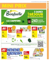Promos Haricots dans le catalogue "Maxi format mini prix" de Carrefour à la page 21
