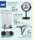 Aktuelle Badmöbel Angebote bei BRAUN Möbel-Center in Freiburg (Breisgau) Aktuelles KOSMETIKEIMER, STANDSPIEGEL oder BADWISCHER Angebot bei BRAUN Möbel-Center in Freiburg (Breisgau) ab 7,95 €