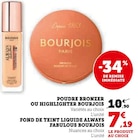 Promo Poudre bronzer ou highlighter à 7,19 € dans le catalogue Hyper U à Burnhaupt-le-Bas