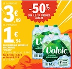 Eau Minerale Naturelle Volcanique - Volvic en promo chez E.Leclerc Strasbourg à 1,54 €