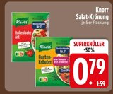Salat-Krönung Italienische Art im EDEKA Prospekt Salat-Krönung Italienische Art von Knorr im aktuellen EDEKA Prospekt für 0,79 €