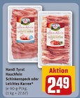 Hauchfein Schinkenspeck Angebote von Handl Tyrol bei REWE Oldenburg für 2,49 €