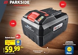 Batterie Smart - Parkside - Lidl à Aix-les-Bains Batterie Smart - Parkside en promo chez Lidl Aix-les-Bains à 59,99 €