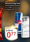 Energy Drink Angebote von Red Bull bei GLOBUS Pirmasens für 0,77 €