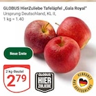 Aktuelle Äpfel Angebote bei GLOBUS in Halle (Saale) Aktuelles Gala Royal Angebot bei GLOBUS in Halle (Saale) ab 2,79 €