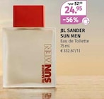 Herren Parfum im Müller Prospekt Sun Men von Jil Sander im aktuellen Müller Prospekt für 24,95 €