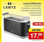 Aktuelle Toaster Angebote bei Zimmermann in Magdeburg Aktuelles Langschlitztoaster Angebot bei Zimmermann in Magdeburg ab 17,99 €