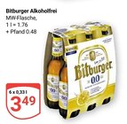 Aktuelle Bitburger Angebote bei GLOBUS in Duisburg Aktuelles Alkoholfrei Angebot bei GLOBUS in Duisburg ab 3,49 €