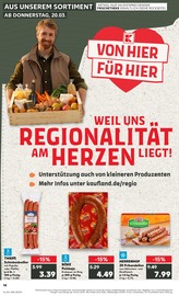 Aktueller Kaufland Prospekt mit Bratwurst, "Aktuelle Angebote", Seite 14