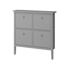 Schuhschrank 4 Fächer grau Angebote von GULLABERG bei IKEA Aurich für 99,99 €