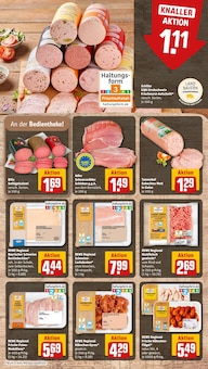 Pute im REWE Prospekt "Dein Markt" mit 22 Seiten (Augsburg)