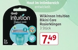 Intuition Bikini Care Rasierklingen Angebote von Wilkinson bei Rossmann Waiblingen für 7,49 €