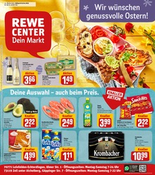 REWE Prospekt "Dein Markt" für Stuttgart, 29 Seiten, 03.04.2023 - 08.04.2023