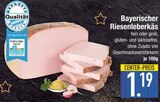 Bayerischer Riesenleberkäs im EDEKA Prospekt Bayerischer Riesenleberkäs von im aktuellen EDEKA Prospekt für 1,19 €