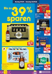 Bier im aktuellen Netto Marken-Discount Prospekt (Stade (Hansestadt)) Bier im Netto Marken-Discount Prospekt "Aktuelle Angebote" mit 71 Seiten (Stade (Hansestadt))