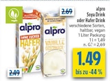 Aktuelles Soya Drink Vanille Geschmack Angebot bei diska in Erlangen ab 1,49 €