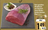 Rinderbraten falsches Filet bei E center im Prospekt "" für 1,49 €