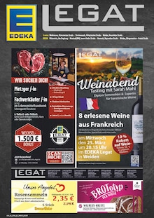 EDEKA Theisseil Prospekt der aktuellen Woche, gültig von 02.03.2026 bis 07.03.2026 Aktueller EDEKA Theisseil Prospekt "Wir lieben Lebensmittel!" mit 32 Seiten