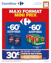 Catalogue Supermarchés Carrefour en cours à Aberwrach et alentours, "Maxi format mini prix", 63 pages, 29/04/2024 - 13/05/2024