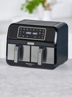Doppel-Heißluftfritteuse HFM 20.000 MB oder Backpapierschalen von Kenwood für 4,99 € bei Penny im Angebot Doppel-Heißluftfritteuse HFM 20.000 MB oder Backpapierschalen von Kenwood im aktuellen Penny Prospekt