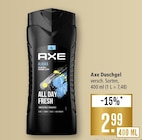 Duschgel Angebote von Axe bei Marktkauf Esslingen für 2,99 €