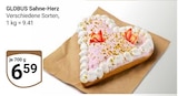 GLOBUS Essen - Sahne-Herz Angebot im Prospekt Sahne-Herz bei GLOBUS im Essen Prospekt für 6,59 €