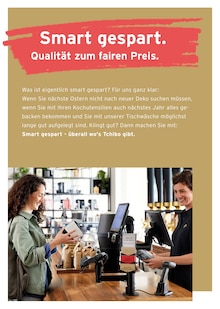Aktueller Tchibo im Supermarkt Stuttgart Prospekt "Smart gespart." mit 39 Seiten
