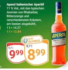 Aperol im Angebot bei GLOBUS in Braunschweig Aperol Angebote bei GLOBUS Braunschweig für 8,99 €