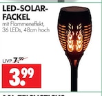 LED-Solar-Fackel bei Wreesmann im Prospekt "" für 3,99 €