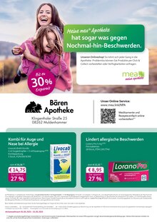 Aktueller mea - meine apotheke Prospekt