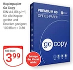 Kopierpapier Angebote von Go Copy bei GLOBUS Pirmasens für 3,99 €