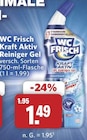 Kraft Aktiv Reiniger Gel Angebote von WC Frisch bei combi Melle für 1,49 €