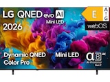 75QNED8MB6A QNED evo TV (Flat, 75 Zoll / 190 cm, UHD 4K, SMART TV) im Angebot bei MediaMarkt Saturn in Plochingen 75QNED8MB6A QNED evo TV (Flat, 75 Zoll / 190 cm, UHD 4K, SMART TV) Angebote von LG bei MediaMarkt Saturn Plochingen für 1.019,00 €